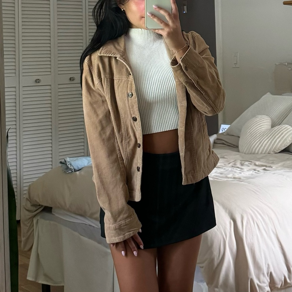 ❌SOLD❌ - A.M.I - Beige Courdoroy Jacket